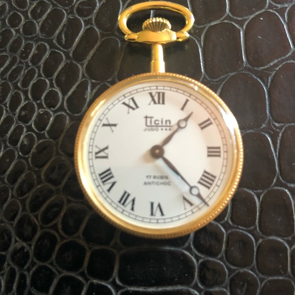 Vintage Ticin pocket watch main image 8